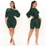 Biker Romper | Color: Green | Size: Xl