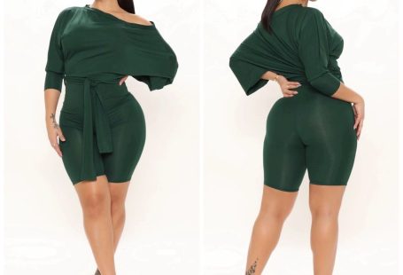 Biker Romper | Color: Green | Size: Xl