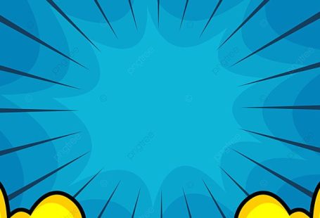 Comic Book Cartoon Background With Yellow Cloud Retro Style, Comic, Book, Background Background Image And Wallpaper for Free Download