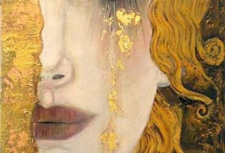 Freyas Tears by Gustav Klimt, Art Deco Era, Godess of Sex & Love, 1900 Art Print, Heartbroken Woman, Tears of Gold, Art Deco Art Print,11x14 - Etsy