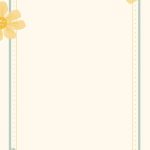 Hand Painted Plant Border Small Fresh Literary Floral Background