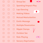 How A Yes/No/Maybe List Will Change Your Sex Life