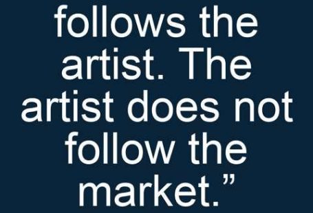Iimani David - “The market follows the artist. The...”