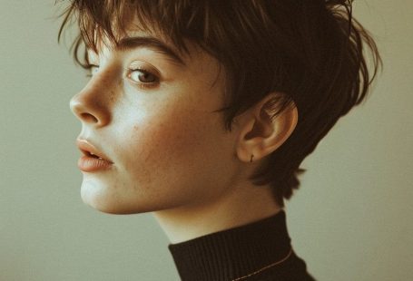 Long Pixie Cuts: Modern Dark Academic Pixie