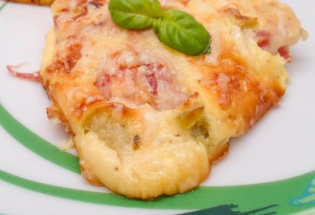 Low Carb Hähnchen Cordon Bleu Auflauf - Leckeres Rezept