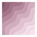 Moderne Illustrations-Wandbild-Tapete mit Farbverlauf für den Innenbereich 406cm x 254cm-Purple-Peel and Stick