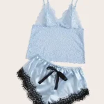 Olivia Mark – Sexy one-piece erotic lingerie lace backless see-through temptation pajamas