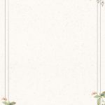 Pequeñas Flores Frescas Y Simples H5 Fondo Psd Material En Capas de Pantalla Imagen para Descarga Gratuita - Pngtree