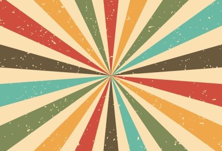 Premium Vector | Retro burst background