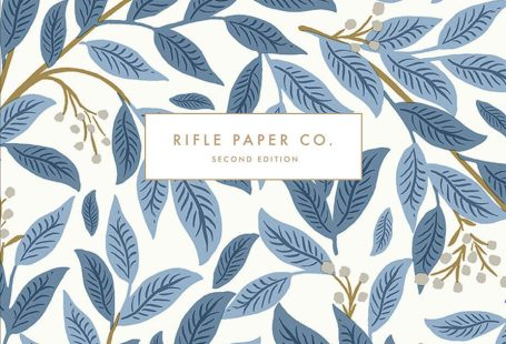 Rifle Paper Co. Willowberry Peel & Stick Wallpaper - Blue & White