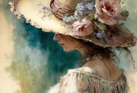 Romantic Lady 2, Cross stitch pattern, Counted cross stitch, Hand embroidery pattern, PDF pattern, Cross stitch, PDF cross stitch chart