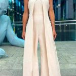 Sexy Casual Solid Patchwork Backless Halter Jumpsuits