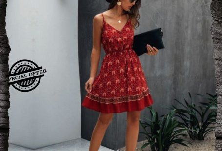 Sexy Cotton Mini Sundress