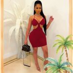 Sexy Fashion Nightclub Tie Dress