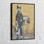 Tableau Banksy Ghetto Boys - 60x80cm / Affiche sans cadre