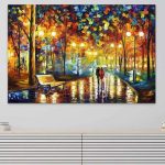 Tableau Paysage Bruissement de L'eau - 60x80cm / Cadre Noir