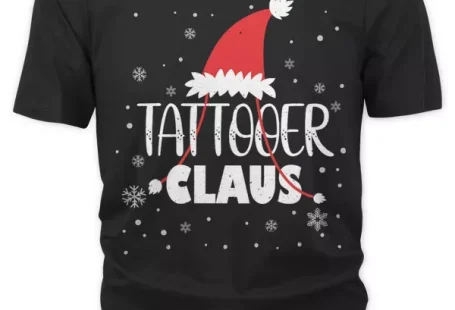 Tattooer Claus Santa Christmas Tattoo Artist