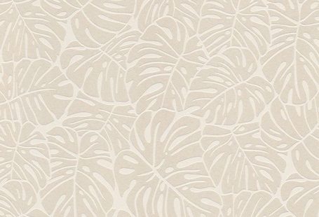 Beige Botanical Overlay Wallpaper R7323 - Free Sample