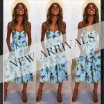 Boho Sexy Floral Midi Dress