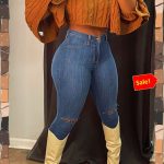Brown Sexy Solid Patchwork Turtleneck Tops