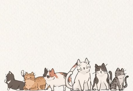 Diseño de fondo de patrón de amante de gato | Vector Gratis