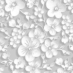 Free  Wallpaper, White, Flowers Background Images, White Flowers Background Vector Source Files H5 Photo Background PNG and Vectors