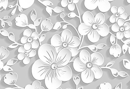 Free  Wallpaper, White, Flowers Background Images, White Flowers Background Vector Source Files H5 Photo Background PNG and Vectors