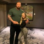 I Truly Cannot Get Over The Mountain From "Game Of Thrones" Standing Next To His Wife
