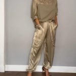 Inge | Elegantes & Stilvolles Damen-Set - Gold / 3XL