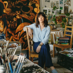 Inside Painter Kirsty Budge's Apartment Studio