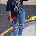 Light Blue Fashion Sexy Straight Solid Trousers