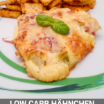 Low Carb Hähnchen Cordon Bleu Auflauf - Leckeres Rezept