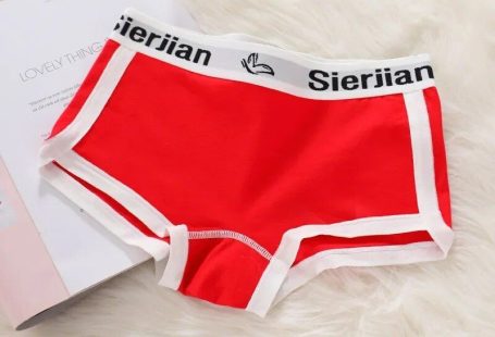 New Women Cotton Boxers Underwear Seamless Panties Letter Fashion Briefs Low Waist Female Comfort Underpant Lady Lingerie Thongs Grey 01-XL-1pc