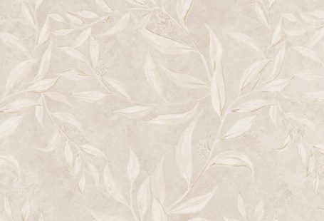 Olive Leaf Wallpaper in Sand - Peel & Stick Self Adhesive / 350cm (11ft 5in) / 350cm (11ft 5in)