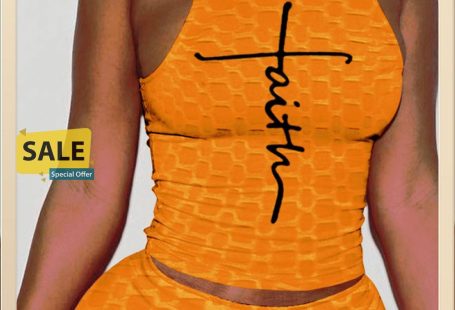 Orange Sexy Sportswear Print Patchwork O Neck Sleeveless Two Pieces