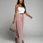 Plissee Hose Mira Rosa - Einheitsgröße