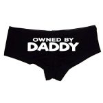 SGR Owned By Daddy Booty Shorts, Premium Cotton, Naughty Panties for Women, Sexy Gifts for Wife