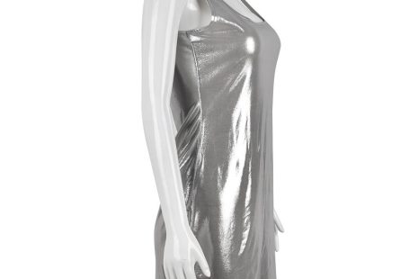Sexy Sleeveless U-neck Bag Hip Dress