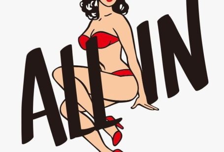 Sexy girl time to bet All-in