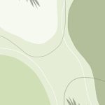 Simple Green Fluid For Mobile Wallpaper With Palm Leaves Background Wallpaper Image For Free Download - Pngtree