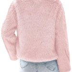 Veste supérieure sans col en fourrure multicolore - White / S