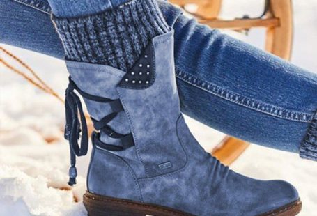 WOLFF - Die neuen wadenhohen Schneestiefel - Braun / 40