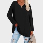 WOLFF  ELEGANTE Langarm-Bluse mit V-Ausschnitt - Gelb / S