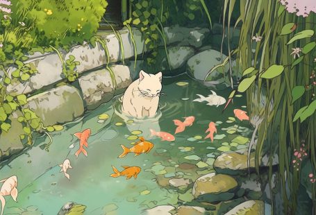 Zen Garden | Lofi Art, Printable Wall Art, Instant Download Art, Printable Digital Art, Digital Prints, Lofi Wallpaper, Lofi Game Art