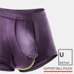 3 Pack Modal Ball Hammock Hiwalay na Kasuotang Panlalaki - Color 3 / 3XL