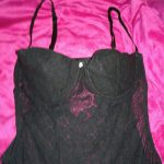 Black Slit Sides, Low Back Teddy Nwot | Color: Black | Size: M