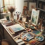 Crafting Your Watercolour Workspace: Starting Small with Big Dreams