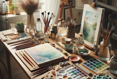 Crafting Your Watercolour Workspace: Starting Small with Big Dreams