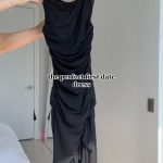 Das perfekte Date-Kleid - Rüschen-Midikleid!