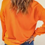 Eromis - Daily Wearable Artistic Orange Sweater